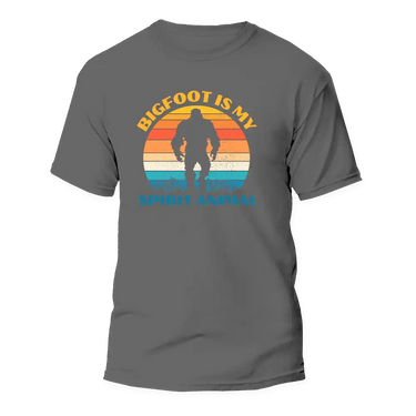 Bigfoot Is My Spirit Animal Man T-Shirt
